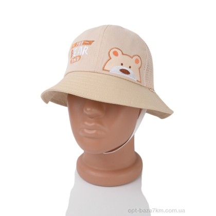 Панама дитяча "Королева" 14-04 beige, (р.р. 52-54), Китай, від 5 шт. Панама дитяча "Королева" 14-04 beige, (р.р. 52-54), Китай, від 5 шт.