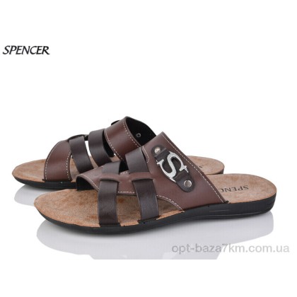 Шлепки мужские "Spencer" 3554 коричневий, (р.р. 41-46), Турция, от 6 шт. Шлепки мужские "Spencer" 3554 коричневий, (р.р. 41-46), Турция, от 6 шт.
