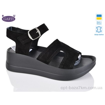 Босоножки женские "Garti" 2394 чорний замш, (р.р. 36-40), Украина, от 6 шт. Босоножки женские "Garti" 2394 чорний замш, (р.р. 36-40), Украина, от 6 шт.
