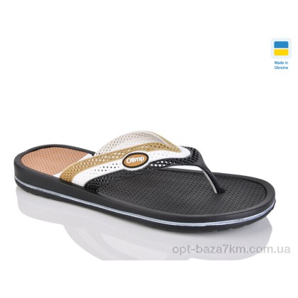 В'єтнамки чоловічі "Lot Shoes" 221-1 чорний-беж, (р.р. 41-46), Україна, від 8 шт.