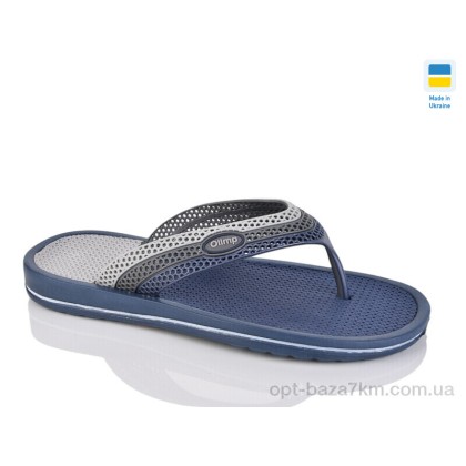 В'єтнамки чоловічі "Lot Shoes" 221-2 синій-сірий, (р.р. 41-46), Україна, від 8 шт.