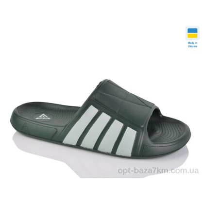 Шльопанці чоловічі "Lot Shoes" N145 хакі, (р.р. 41-45), Україна, від 8 шт.