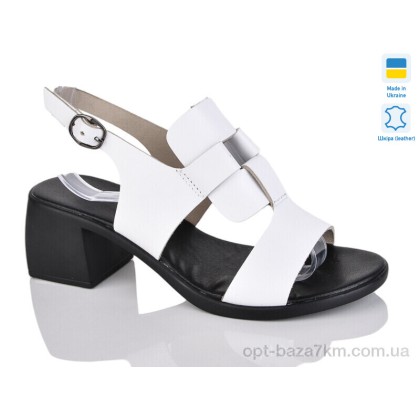 Босоножки женские "Sali" 160 білий к., (р.р. 36-41), Украина, от 6 шт.