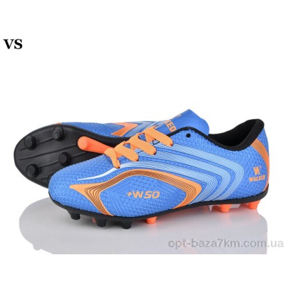 Футбольная обувь детская "VS" Walked Crampon blue-orange (36 - 39)), (р.р. 36-39), Турция, от 8 шт. Футбольная обувь детская "VS" Walked Crampon blue-orange (36 - 39)), (р.р. 36-39), Турция, от 8 шт.