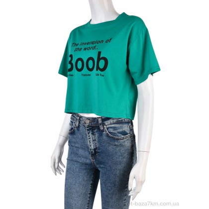 Футболка жіноча "Obuvok" 08789-18-6 green, (р.р. L-2XL), Китай, від 5 шт. Футболка жіноча "Obuvok" 08789-18-6 green, (р.р. L-2XL), Китай, від 5 шт.