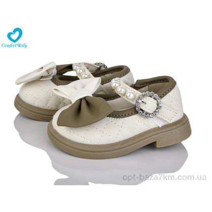 Туфлі дитячі "Comfort-baby" 2218-4А беж, (р.р. 21-25), Китай, від 7 шт.