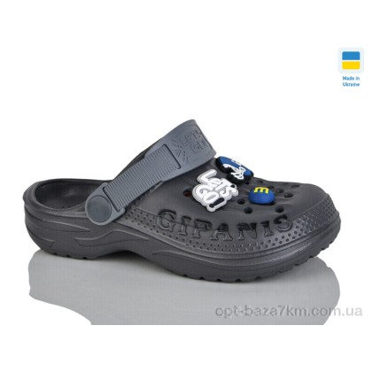 Крокси дитячі "Lot Shoes" 009 графіт, (р.р. 30-35), Україна, від 8 шт.