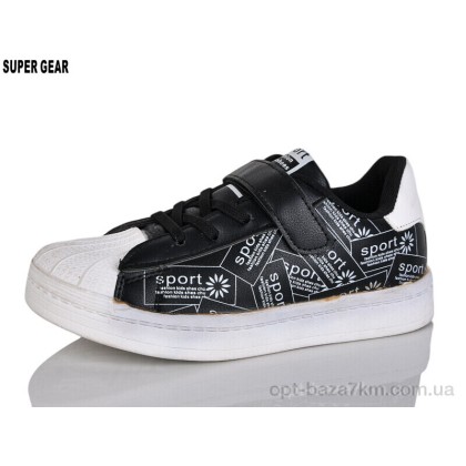 Кроссовки детские "Super Gear" 01-921A black, (р.р. 31-36), Китай, от 8 шт. Кроссовки детские "Super Gear" 01-921A black, (р.р. 31-36), Китай, от 8 шт.