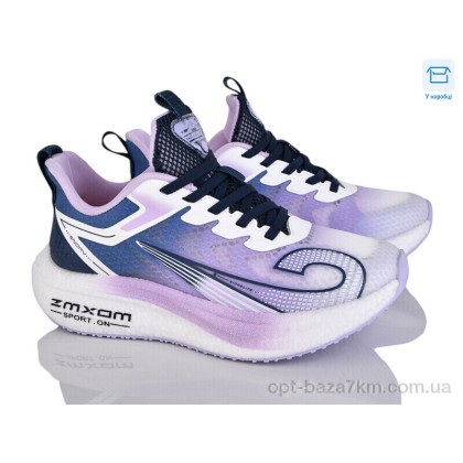Кроссовки женские "КалориЯ" AS89C8150 violet, (р.р. 38-40), Китай, от 3 шт.