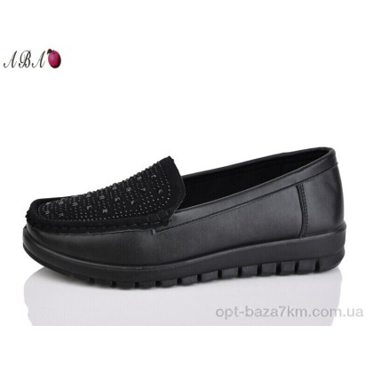 Туфли женские "Aba" 5292 black, (р.р. 38-43), Китай, от 8 шт. Туфли женские "Aba" 5292 black, (р.р. 38-43), Китай, от 8 шт.