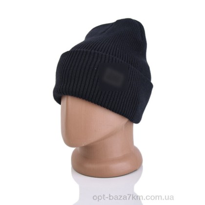 Шапка чоловіча "Королева" 9-23 navy, (р.р. One size), Китай, від 5 шт. Шапка чоловіча "Королева" 9-23 navy, (р.р. One size), Китай, від 5 шт.