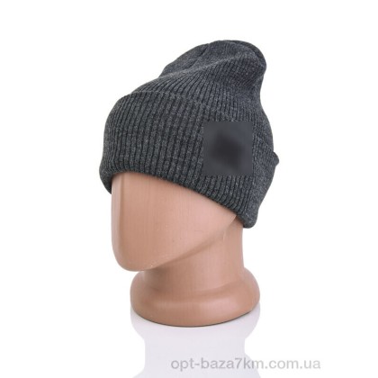 Шапка чоловіча "Королева" 9-23 grey, (р.р. One size), Китай, від 5 шт. Шапка чоловіча "Королева" 9-23 grey, (р.р. One size), Китай, від 5 шт.