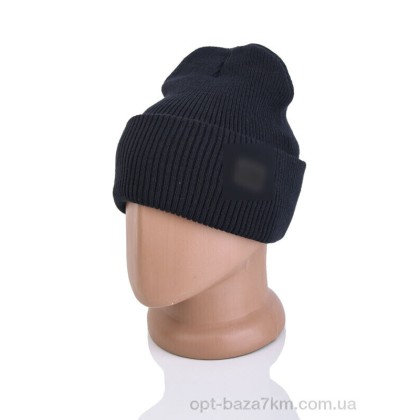 Шапка чоловіча "Королева" 9-24 navy, (р.р. One size), Китай, від 5 шт. Шапка чоловіча "Королева" 9-24 navy, (р.р. One size), Китай, від 5 шт.