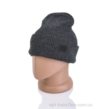 Шапка чоловіча "Королева" 9-24 grey, (р.р. One size), Китай, від 5 шт. Шапка чоловіча "Королева" 9-24 grey, (р.р. One size), Китай, від 5 шт.