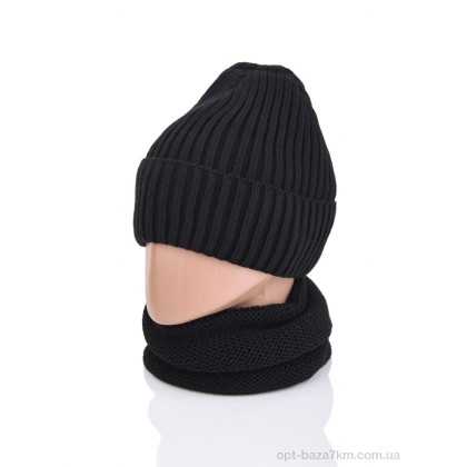 Шапка жіноча "Королева" 9-25 black, (р.р. One size), Китай, від 5 шт. Шапка жіноча "Королева" 9-25 black, (р.р. One size), Китай, від 5 шт.