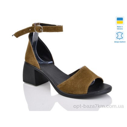 Босоножки женские "Sali" 122 camel з., (р.р. 36-41), Украина, от 6 шт.