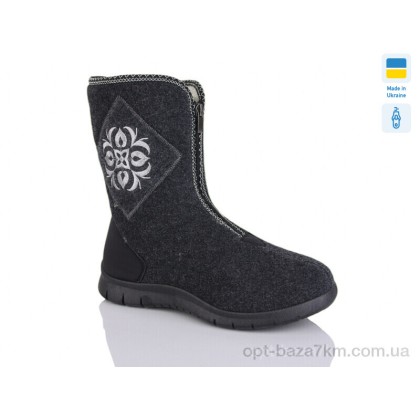 Бурки женские "Крок" GR3201сірий, (р.р. 38-42), Украина, от 8 шт.