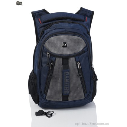 Рюкзак унисекс "Superbag" 8330 blue (5-30), (р.р. ), Китай, от 5 шт. Рюкзак унисекс "Superbag" 8330 blue (5-30), (р.р. ), Китай, от 5 шт.