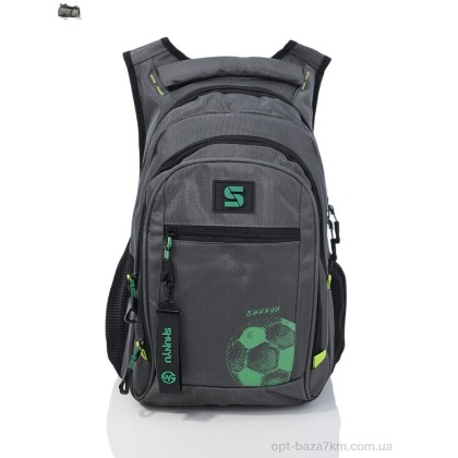 Рюкзак унісекс "Superbag" 9812 grey (5-30), (р.р. ), Китай, від 5 шт. Рюкзак унісекс "Superbag" 9812 grey (5-30), (р.р. ), Китай, від 5 шт.