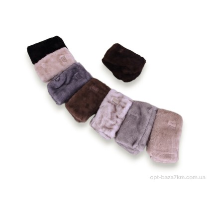 Мітенки жіночі "Королева" M26-97 (лиса) mix, (р.р. One size), Китай, від 12 шт.