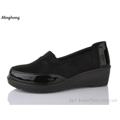 Туфли женские "Minghong" 7713, (р.р. 37-42), Китай, от 8 шт.