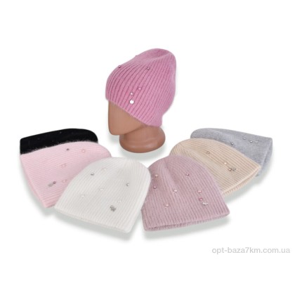 Шапка жіноча "Королева" J07 mix, (р.р. One size), Китай, від 3 шт. Шапка жіноча "Королева" J07 mix, (р.р. One size), Китай, від 3 шт.