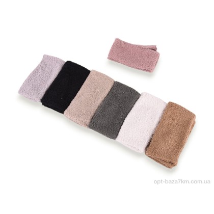 Мітенки жіночі "Королева" W1-71 (тедди) mix, (р.р. One size), Китай, від 12 шт.