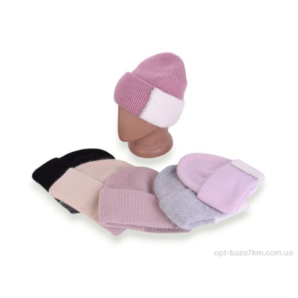 Шапка жіноча "Королева" J10 mix, (р.р. One size), Китай, від 3 шт. Шапка жіноча "Королева" J10 mix, (р.р. One size), Китай, від 3 шт.
