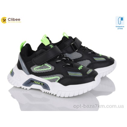 Кроссовки детские "Clibee" GC30-1 black, (р.р. 27-31), Китай, от 6 шт. Кроссовки детские "Clibee" GC30-1 black, (р.р. 27-31), Китай, от 6 шт.