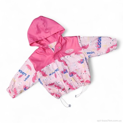 Вітровка дитяча "Kids-modnik" 17307 рожевий, (р.р. 90-130), Китай, від 5 шт. Вітровка дитяча "Kids-modnik" 17307 рожевий, (р.р. 90-130), Китай, від 5 шт.