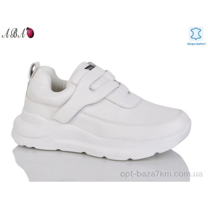 Кроссовки женские "Aba" Y798-8 white, (р.р. 37-41), Китай, от 6 шт.
