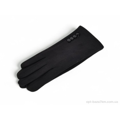 Рукавички жіночі "Королева" JP02-89 black, (р.р. 6,5-8,5), Китай, від 10 шт.