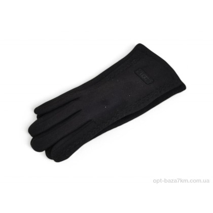 Рукавички жіночі "Королева" JP02-91 black, (р.р. 6,5-8,5), Китай, від 10 шт.