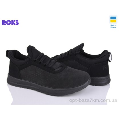 Кроссовки мужские "Roks" 4242 чорний, (р.р. 40-45), Украина, от 6 шт. Кроссовки мужские "Roks" 4242 чорний, (р.р. 40-45), Украина, от 6 шт.