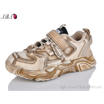 Кроссовки женские "Aba" 2686 brown, (р.р. 37-41), Китай, от 10 шт.