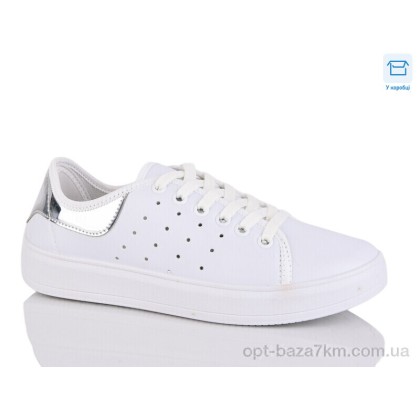 Кроссовки женские "DeMur" 0011-4 білий, (р.р. 36-40), Китай, от 16 шт. Кроссовки женские "DeMur" 0011-4 білий, (р.р. 36-40), Китай, от 16 шт.