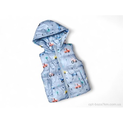 Жилетка дитяча "Kids-modnik" 905 св.сірий, (р.р. 98-122), Китай, від 5 шт. Жилетка дитяча "Kids-modnik" 905 св.сірий, (р.р. 98-122), Китай, від 5 шт.