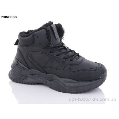 Ботинки женские "Princess" YP07 black, (р.р. 36-41), Китай, от 8 шт.