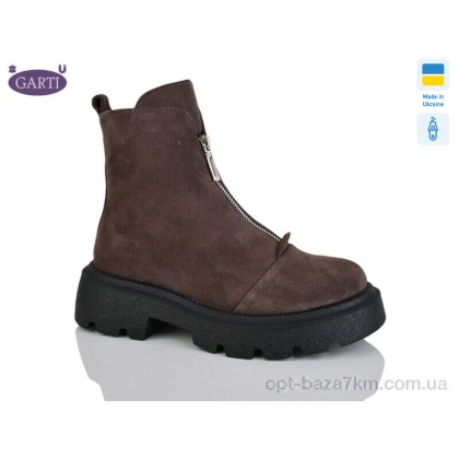 Черевики жіночі "Garti" 307 корич замш хутро, (р.р. 36-40), Україна, від 6 шт. Черевики жіночі "Garti" 307 корич замш хутро, (р.р. 36-40), Україна, від 6 шт.