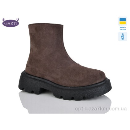 Черевики жіночі "Garti" 6725 корич замш байка, (р.р. 36-40), Україна, від 6 шт. Черевики жіночі "Garti" 6725 корич замш байка, (р.р. 36-40), Україна, від 6 шт.