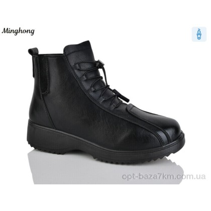 Ботинки женские "Minghong" 2323, (р.р. 37-42), Китай, от 8 шт. Ботинки женские "Minghong" 2323, (р.р. 37-42), Китай, от 8 шт.