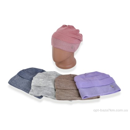 Шапка жіноча "Королева" R20 mix, (р.р. One size), Китай, від 5 шт. Шапка жіноча "Королева" R20 mix, (р.р. One size), Китай, від 5 шт.