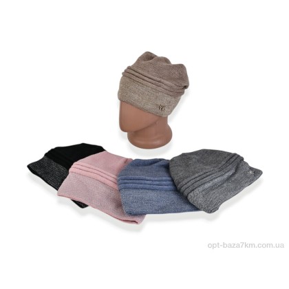 Шапка жіноча "Королева" R27 mix, (р.р. One size), Китай, від 5 шт. Шапка жіноча "Королева" R27 mix, (р.р. One size), Китай, від 5 шт.