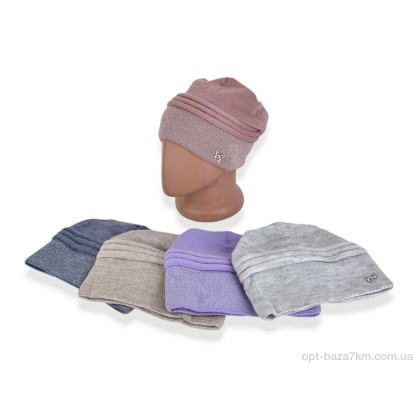 Шапка жіноча "Королева" R28 mix, (р.р. One size), Китай, від 5 шт. Шапка жіноча "Королева" R28 mix, (р.р. One size), Китай, від 5 шт.