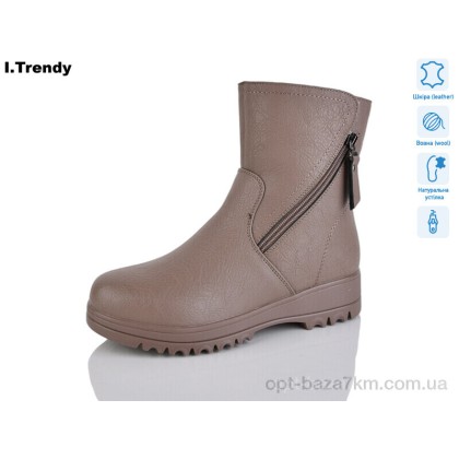 Ботинки женские "Trendy" DH3321-3, (р.р. 36-41), Китай, от 6 шт. Ботинки женские "Trendy" DH3321-3, (р.р. 36-41), Китай, от 6 шт.