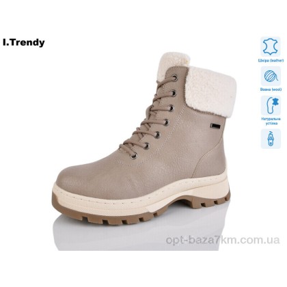 Ботинки женские "Trendy" DH3332-18, (р.р. 36-41), Китай, от 6 шт. Ботинки женские "Trendy" DH3332-18, (р.р. 36-41), Китай, от 6 шт.
