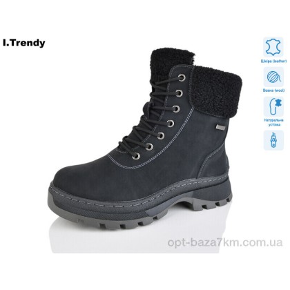 Ботинки женские "Trendy" DH3332-1, (р.р. 36-41), Китай, от 6 шт. Ботинки женские "Trendy" DH3332-1, (р.р. 36-41), Китай, от 6 шт.
