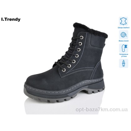 Ботинки женские "Trendy" DH3330-1, (р.р. 36-41), Китай, от 6 шт. Ботинки женские "Trendy" DH3330-1, (р.р. 36-41), Китай, от 6 шт.