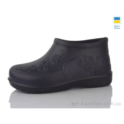 Калоші жіночі "Lot Shoes" Квіти чорний, (р.р. 37-41), Україна, від 8 шт. Калоші жіночі "Lot Shoes" Квіти чорний, (р.р. 37-41), Україна, від 8 шт.