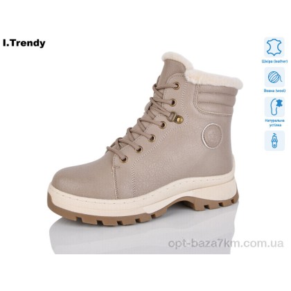 Ботинки женские "Trendy" DH3331-18, (р.р. 36-41), Китай, от 6 шт. Ботинки женские "Trendy" DH3331-18, (р.р. 36-41), Китай, от 6 шт.